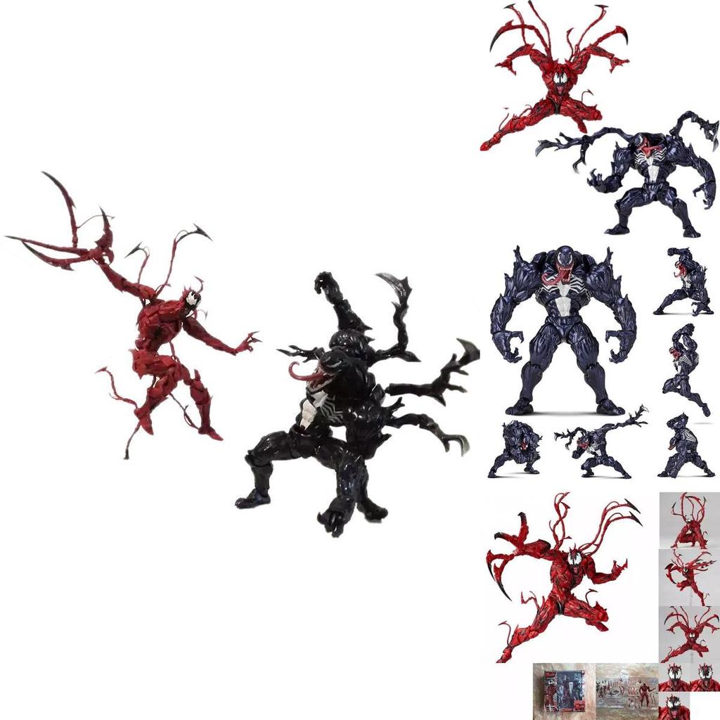 Bend And Spiderman Flex Venom Vs Carnage Action Figure Toys Doll 63inch