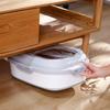 Pet Dog Food Container Waterproof and Insect-proof Sealed Large-capacity Storage Bucket Foldable Rice Container Storage Bucket