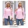 Women's Long Sleeved Shirt Office Work Shirt Casual Top