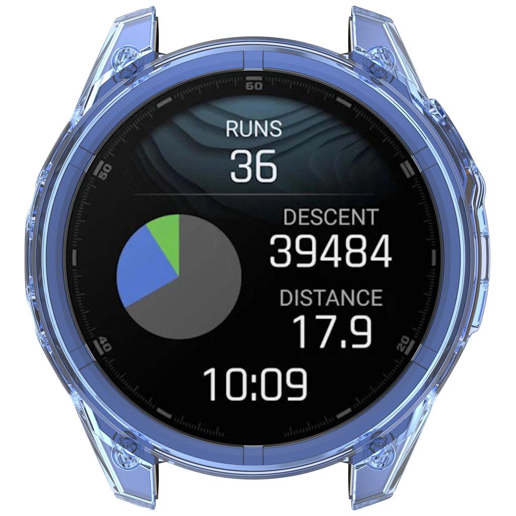 Fenix8 Accessories TPU Case Cover For Garmin Fenix 8 51MM 47MM 43MM Replacement Durable Protection Case Frame Cover Bumper Shell