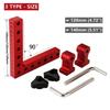 90 Degrees Carpenter's Square Ruler Woodworking Tool L-Shaped Auxiliary Fixture Splicing Board Right Angle Fixing Clip