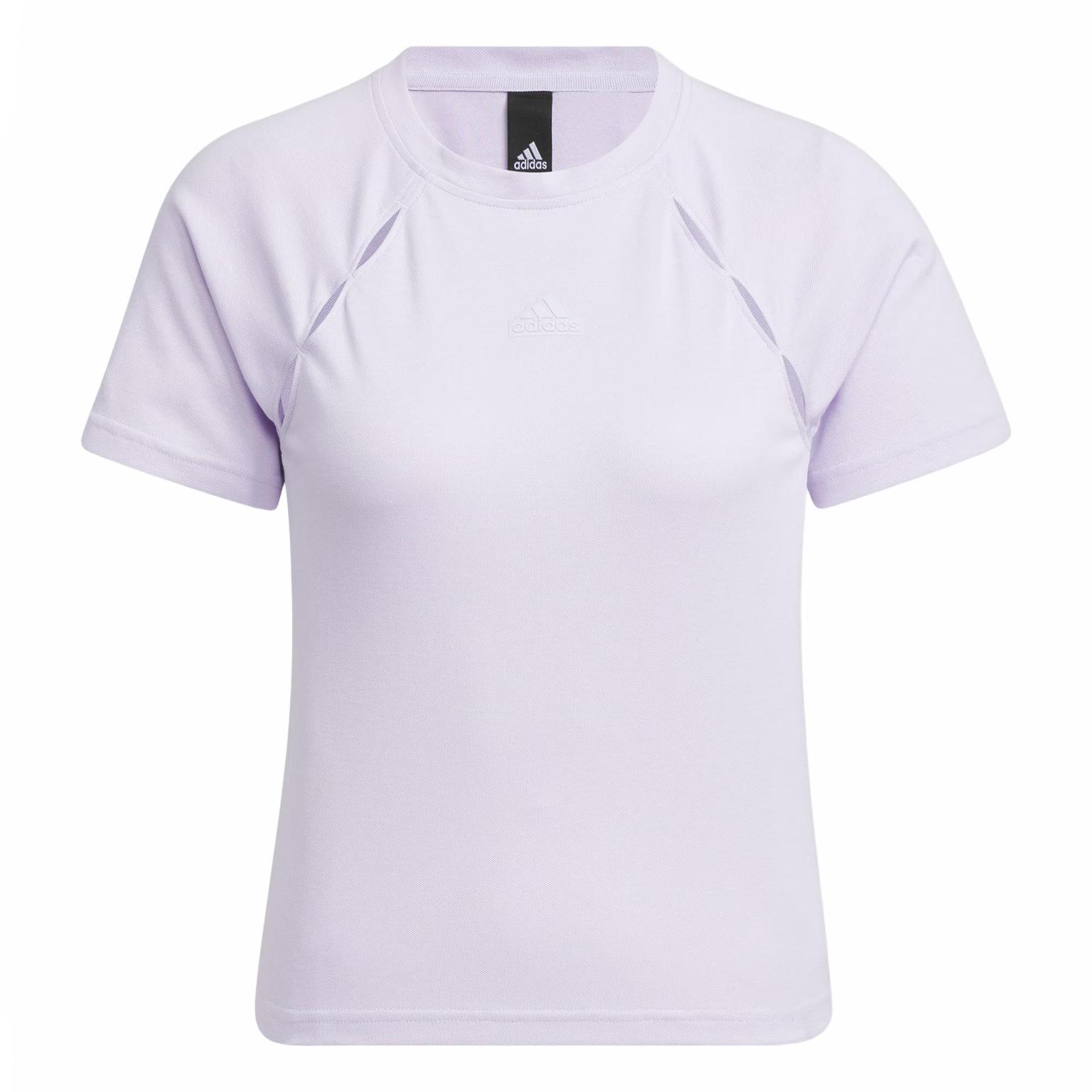 

Adidas Sportswear Tee Women Tops Light-Purple IY0726 XL