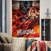 Hot Anime TTougen AAnki DIY Wall Tapestry Art Science Fiction Room Home Decor Wall Art Decor