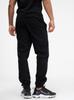 Jigga Wear Stripe Zip Cargo Jogger Pants Black XXL