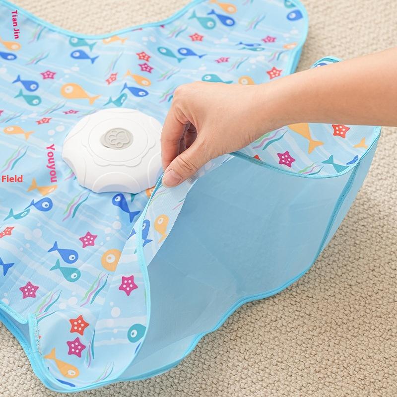 Cat Hide And Seek Double Layer Hunting Cat Toy With Mouse Squeaky Motion Activated Moving Interactive Concealed Feathers Toy