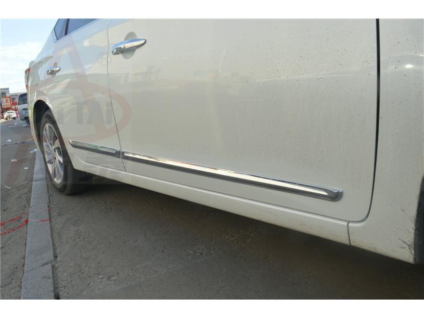 12-19 New Sylphy ABS Electroplated Door Edge Anti-Collision Strip