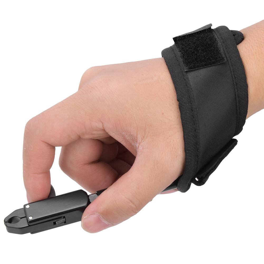 TP410 Outdoor Archery Release Caliper Wrist Strap Trigger Shooting Hunting Arrows Force for Compound BowBlack