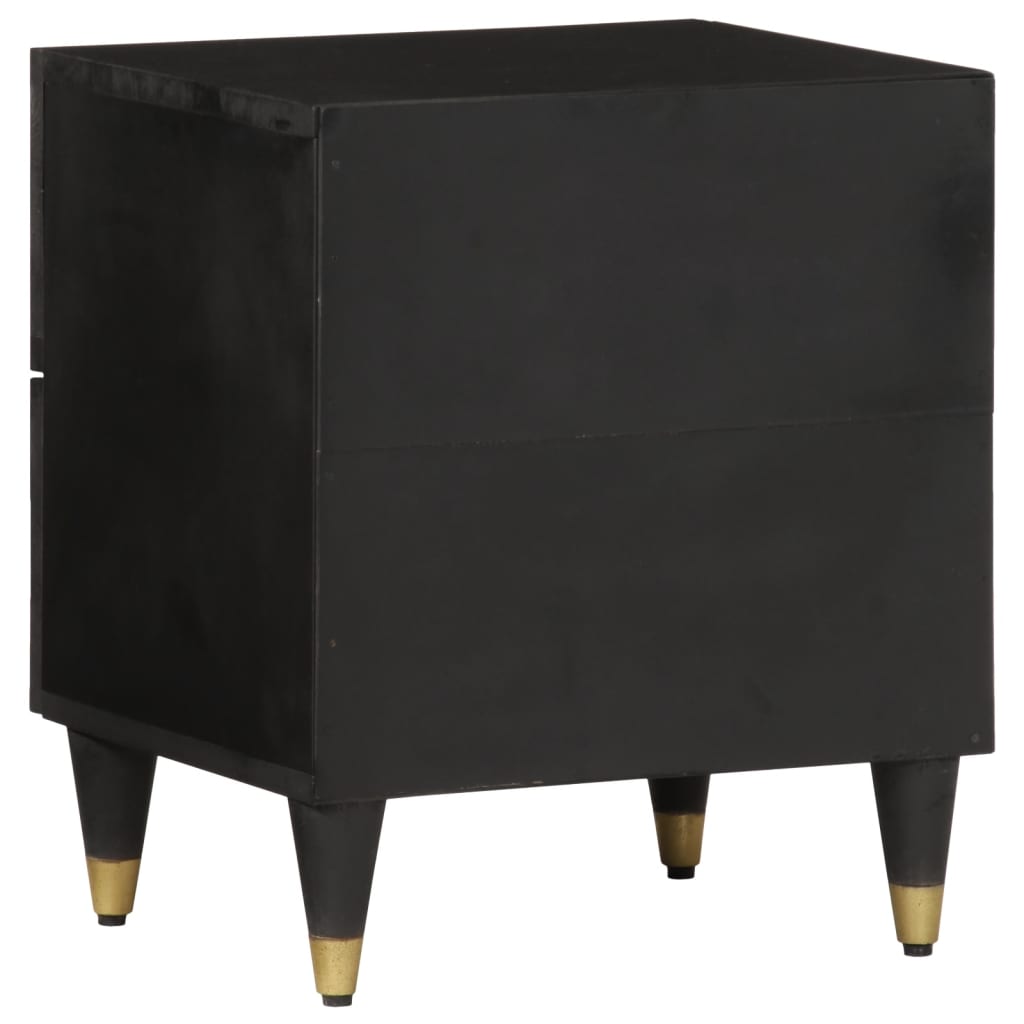 Nightstands (2 pcs) 40 x 33 x 46 cm Solid Mango Wood