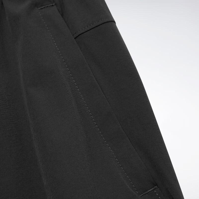 Reebok Solid Color Comfortable Versatile Lace-Up Sports Casual Pants Men bottoms Black 23RCS609M001