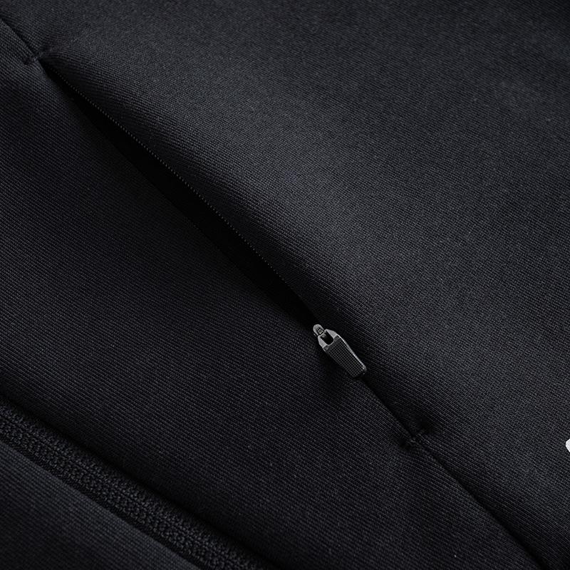 Anta Autumn Casual Sports Suit Hoodie Men Sweatshirt Black 952537201-4