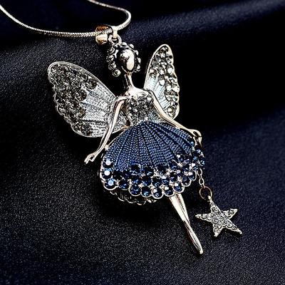 Damenmode Hochwertiges Lichtgefühl Luxus Lange Halskette Persönlichkeit Halskette