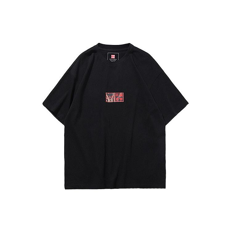 Li-Ning x Crossover Word Short Sleeve Tee Black Men s ATSP419-2 S