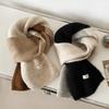 Neckwarmer Patchwork Color Scarf Wraps Winter Neck Scarf Soft Cashmere Shawl  Autumn/Winter