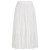 Edition Women's Lace Hem Linen A-line Skirt
