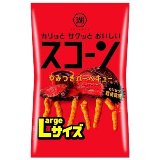 Koikeya Large Size Scone Addictive Barbecue 170g x 12 bags