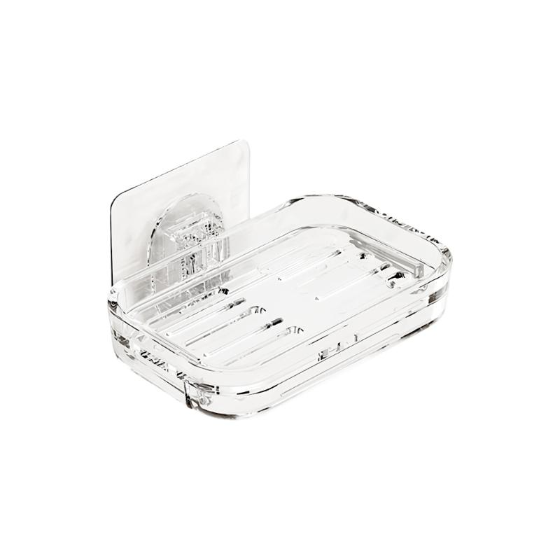 Modern Soap Holder Quick Installation Soap Container for Wall Mounting Soap Organizing Household Bathroom Decoration