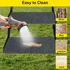 RV Step Covers Non-Slip Stair Rugs Cover Wrap Carpet Step Protection With Spring Hooks Sturdy Stair Rugs RV Steps Accessories