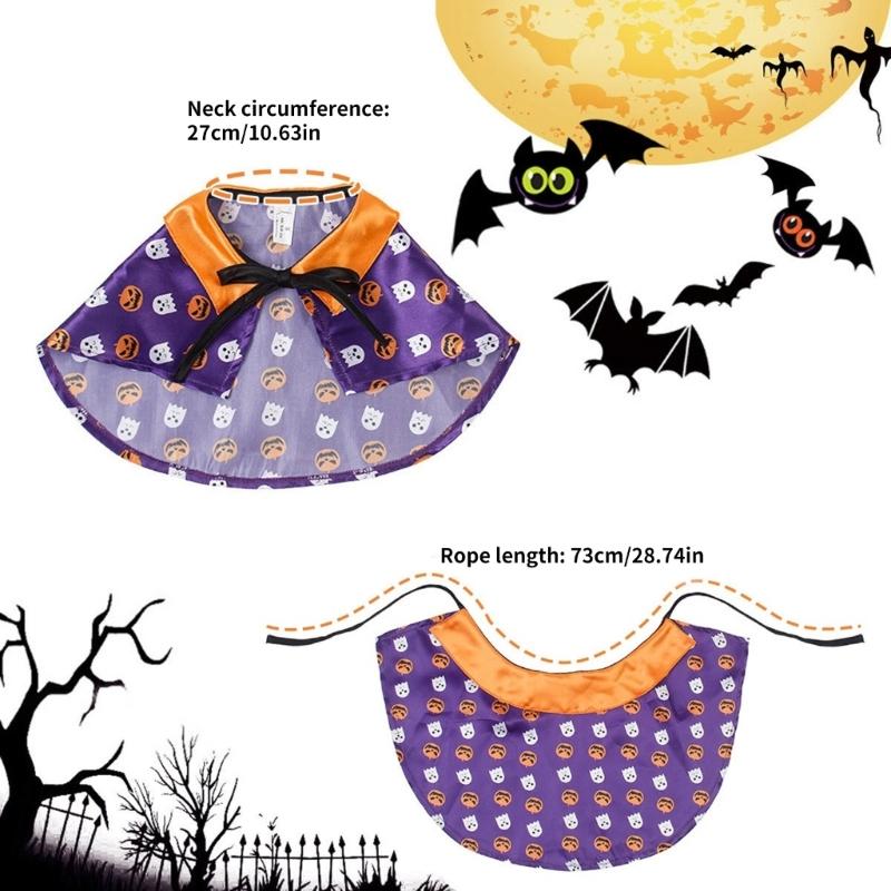 Dog Festival Capes Dog Festival Outfit Cats Costume Cloaks Pet Parties Make up Funny Clothing Dog Festival Costume