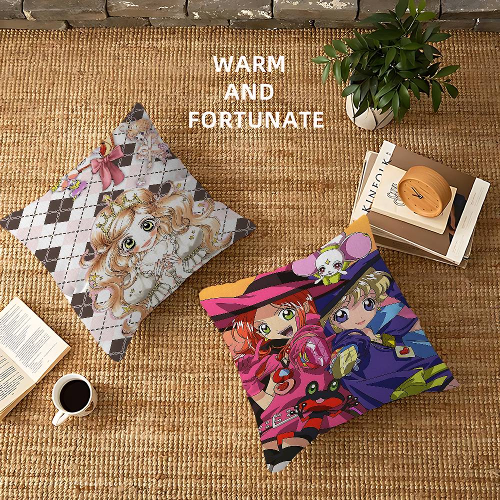 Anime Sugar Sugar Rune Kissenbezug Polyester Sofakissen Dekorative Wurfkissen Heimdekoration Kissenbezug