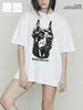Übergroßes Dobermann-T-Shirt
