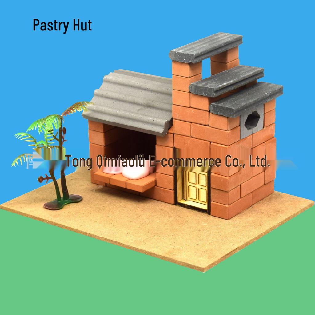 Little Bricklayer DIY Cement House Building Blocks - Educational Toy for Children