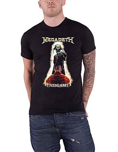 Megadeth T Shirt Vic Removing Hood Band Logo Unisexs Black S S