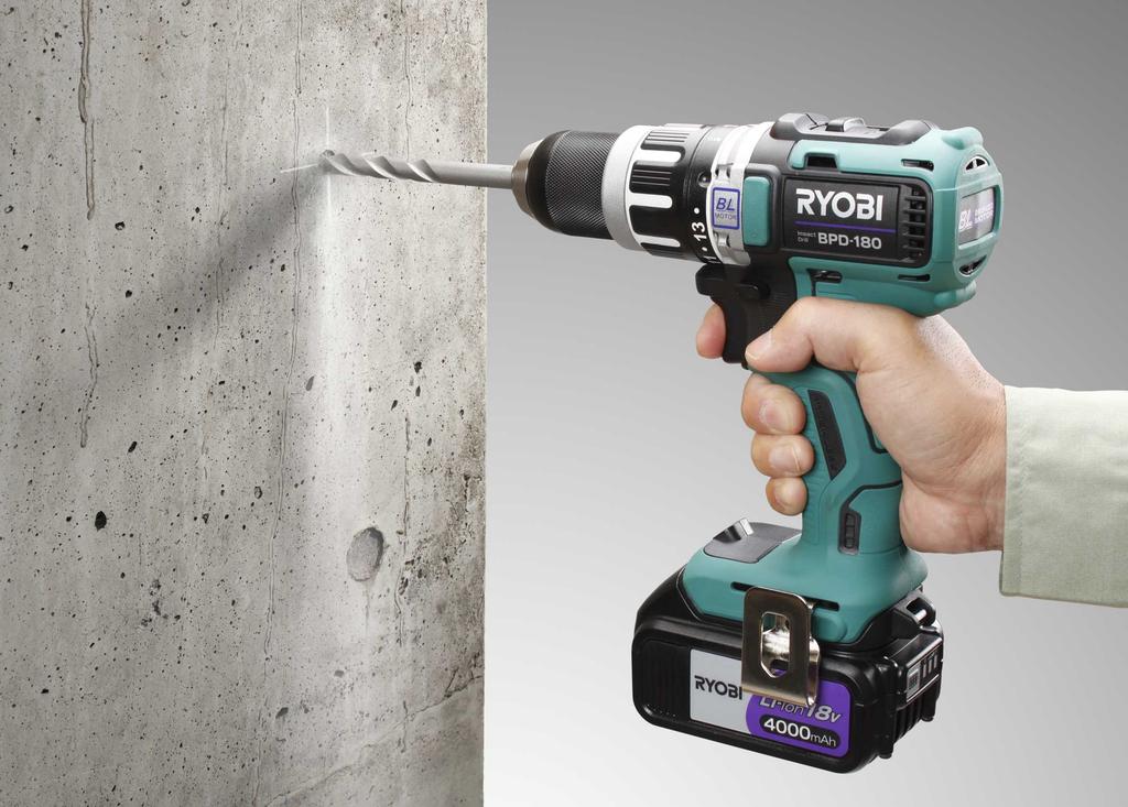 Akumulátorová vibrační vrtačka RYOBI 18V 688803A BPD-180