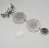 Bridal Bouquet Photo Charm Accessory Unique Photo Holder Charm Pin with Bowknot Accent For Bride's Bouquet And More