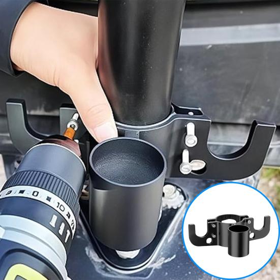 Trailer Tow Chain High-Strength Aluminum Metal Rust-Proof Safety Chain Organizer for RV Trailer Hitch Neatly Stores 7-Way Trailer Plugs Towing Gear