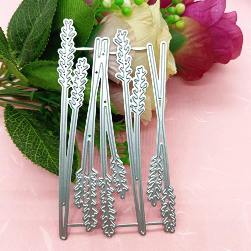 Carbon Steel DIY A Bouquet of Lavender Cutting Dies Embossing Stencils Template for Decorative Paper Card Photo Album