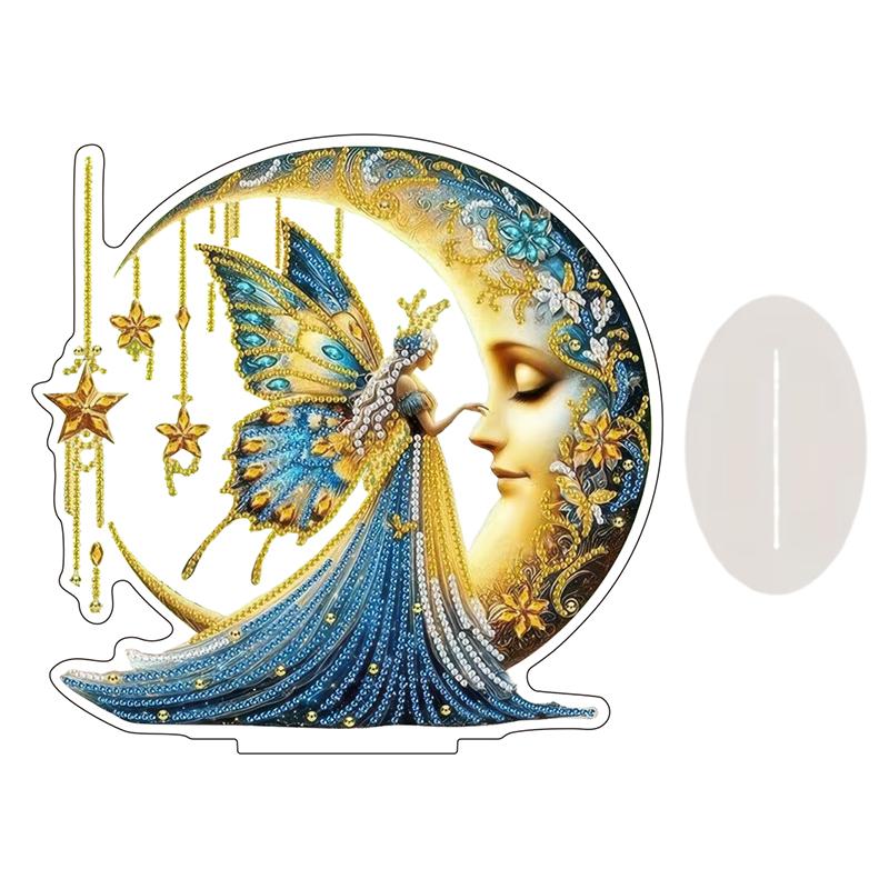 Dekoracyjna Figurka Dekoracja Smoka Do Biura Prezent na Parapetówkę Dekoracja Biurka Ornament 2D Akrylowy Ornament na Biurko