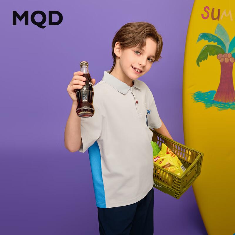 MQD Boys  Cartoon Animal Polo Shirt 120
