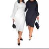 2025 Trendy European & American Women's Lantern Sleeve Autumn/Winter Dress
