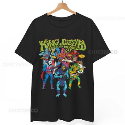 King Gizzard and the Lizard Wizard Shirt Tanzende Ästhetik Grafik Unisex T-Shirt