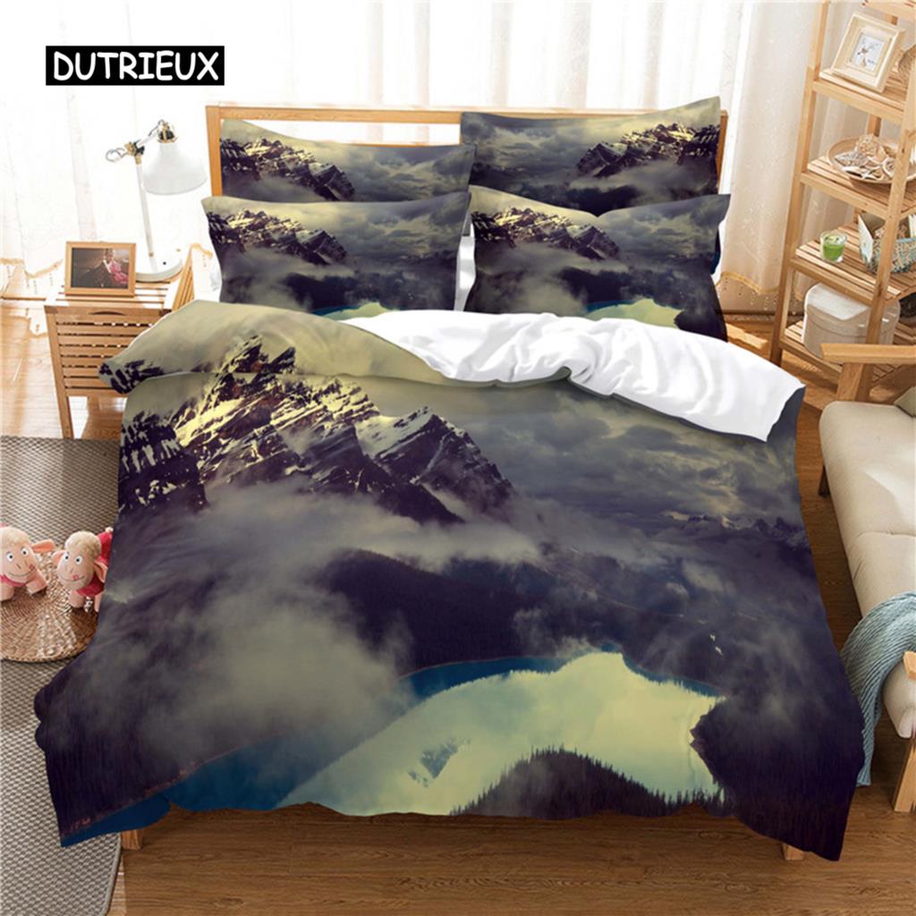 Beautiful  Scenery Bedding Set Duvet Cover Set 3d Bedding Digital Printing Bed Linen Queen Size Bedding Sets Fashion Design
