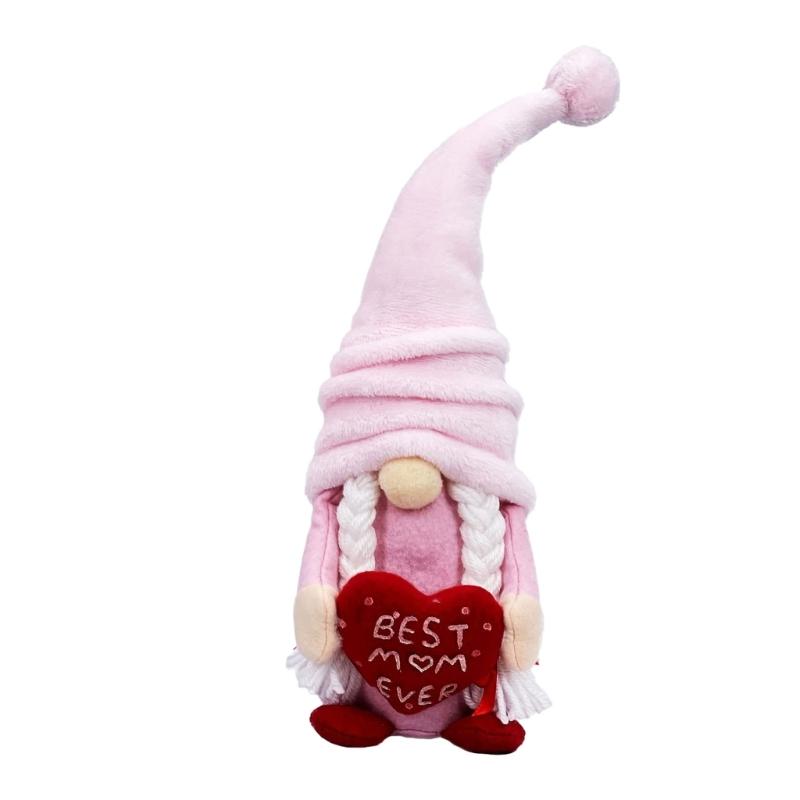 Muttertag Gnomes Puppe Tomte Schwedischer Nisse Skandinavische Dekoration Rudolph (Muttertag) Herz Blume