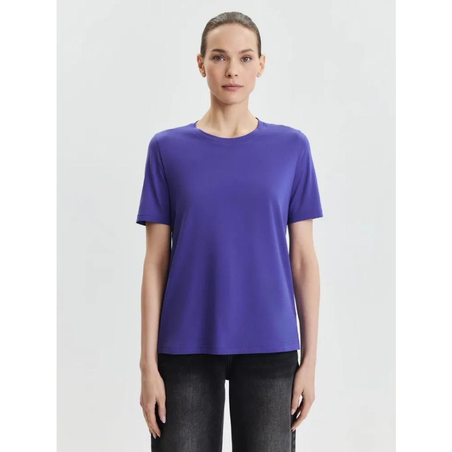 Leisure Breathable Solid Color Summer Women T Shirt Round Neck Cotton Short Sleeve T-Shirts Couples Tees