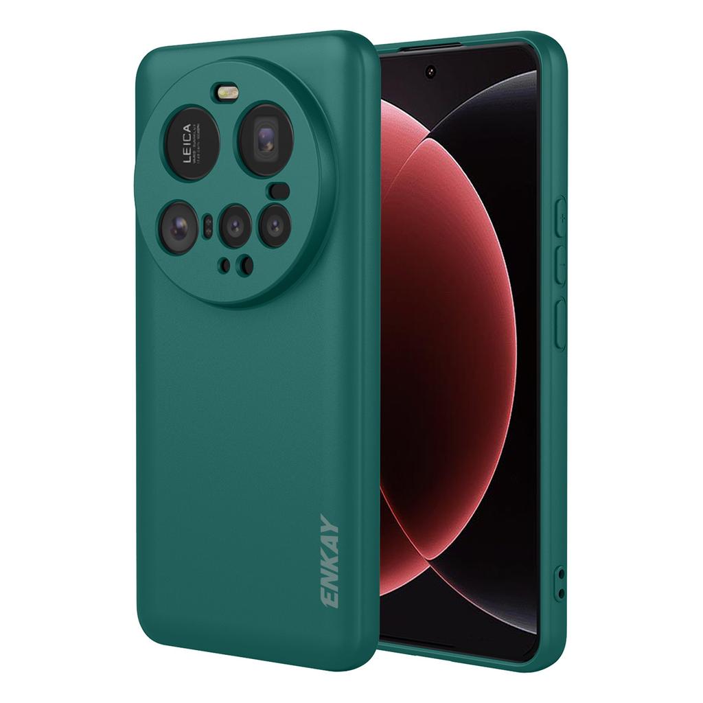 Dla Xiaomi 15 Ultra Silikonowe Etui ENKAY HAT PRINCE z Prostą Krawędzią Tylna Pokrywa Telefonu Komórkowego