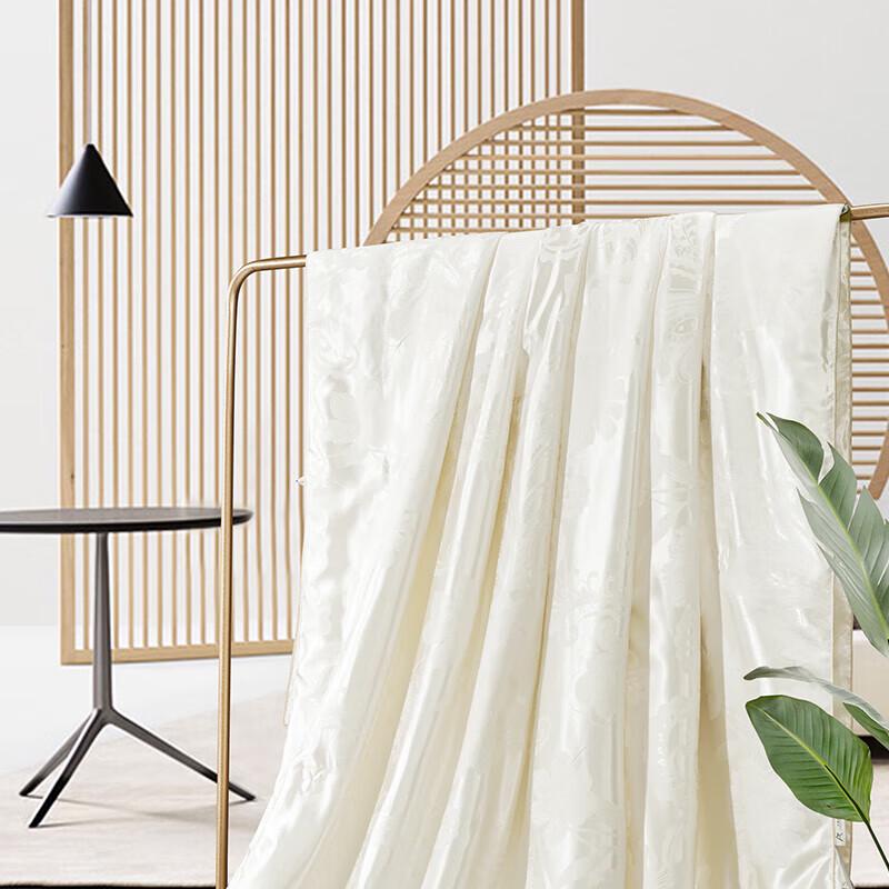 Mercury Cloud Soft Jacquard Tussah Silk Quilt