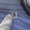 ARMANI COLLEZIONI Long sleeve Cotton shirt 40 Blue Men's Used
