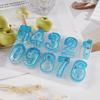 Number Mold 0 To 9 Silicone Mould Epoxy Resin Molds for DIY Handmade Crafts Wedding Jewelry Necklace Pendant Decorations