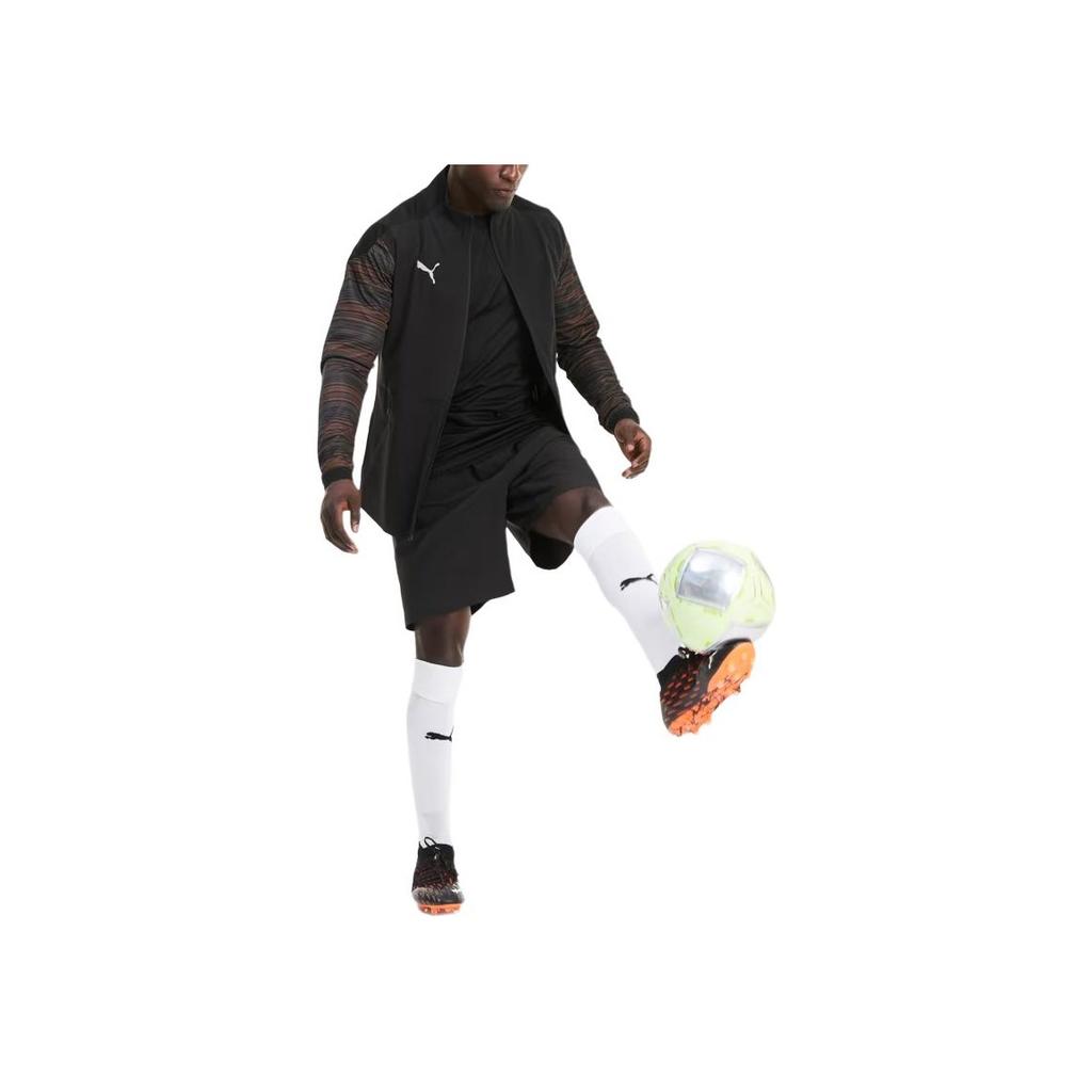 Puma Ftblnxt Pro Color Block Casual Football Zip Retro Sports Stand Collar Jacket Men jackets Black 656844-01