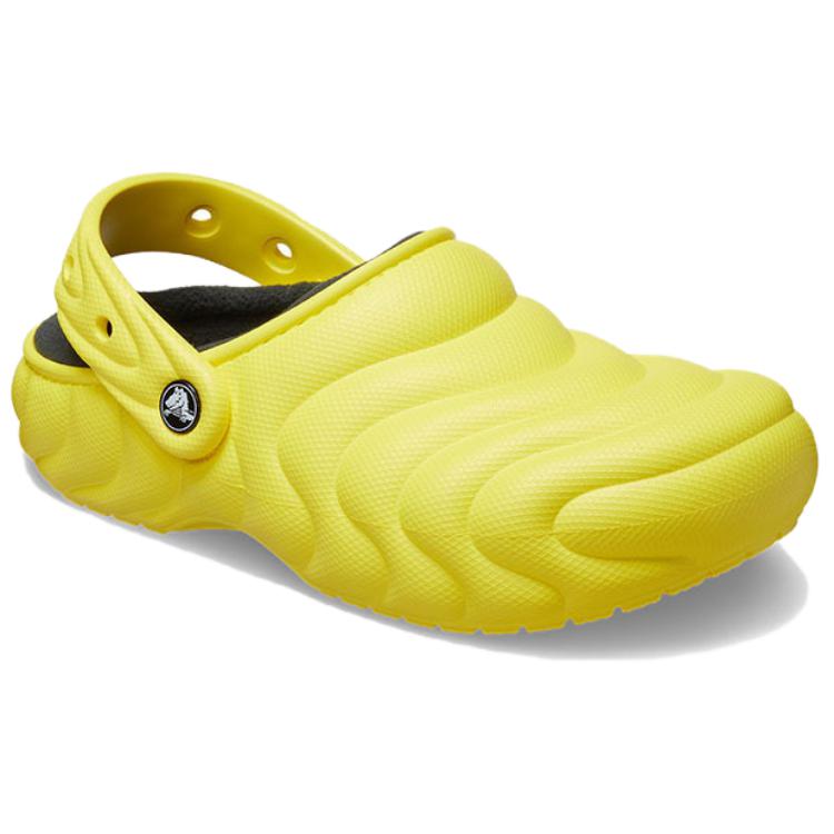 Crocs Comfortable Versatile Clogs Unisex Footwear Yellow 210059-77J