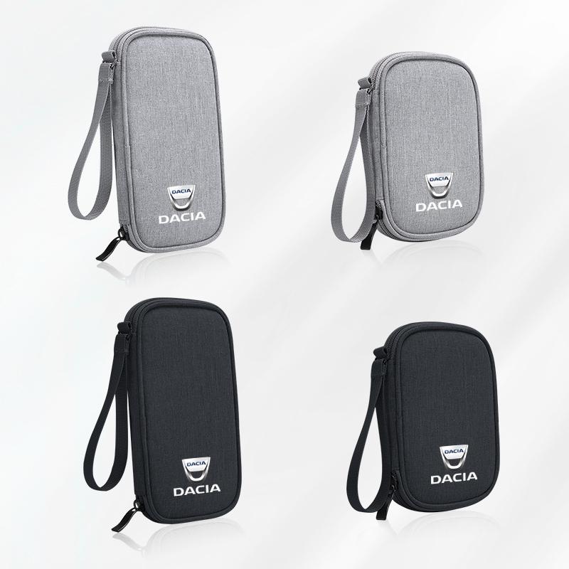 Accessories Portable Earphone Protective Cover Storage Bag For Dacia Duster Logan Sandero Jogger Spring Stepway Dokker Lodgy MCV