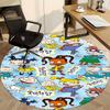 1PC Rugrats Babies Office Round Area Rug, Indoor Mat Suitable For Office, Under Office Chairs Bedroom Living Room Home Decor DT1212032