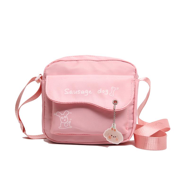 Nylon Small Bag Women's 2025 New Versatile Cute Simple Shoulder Oblique Span Bag Small Square Bag