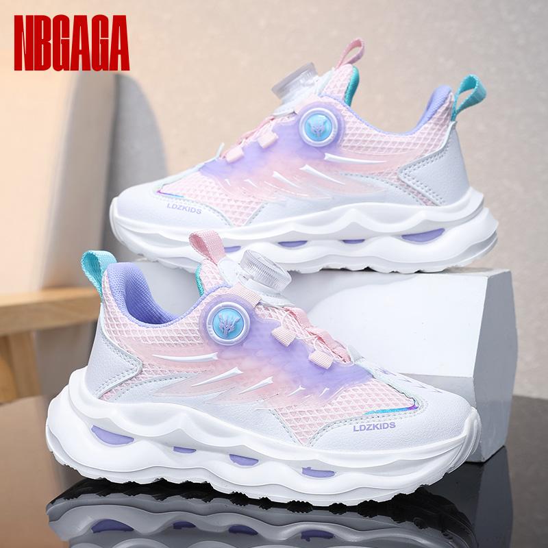 Girls Casual Sneakers Lightweight Breathable School Shoes for Kids Non-Slip Comfortable Fashion Walking Shoes Playground Shoes