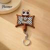 Eichhörnchen Schlüsselanhänger Sammlerstück 3D Gedruckter Fliegender Schlüsselanhänger, Flexibles Fidget Toy mit Gelenkigem Schlüsselring, Tier Rucksackanhänger, Geschenk für Liebhaber Figur