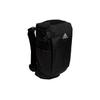adidas Kids J Op/Syst Sports Casual Solid Color Simple Logo Zipper Backpack Men Backpack Black HN6683