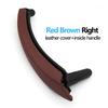 LHD RHD Interior Passenger Doors Pull Handle with Leather Outer Cover For BMW X5 X6 E70 E71 E72